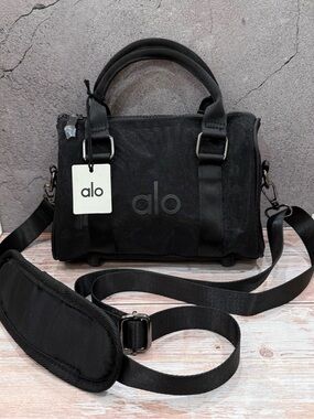 Alo Mini Sheer Duffle Bag NWT